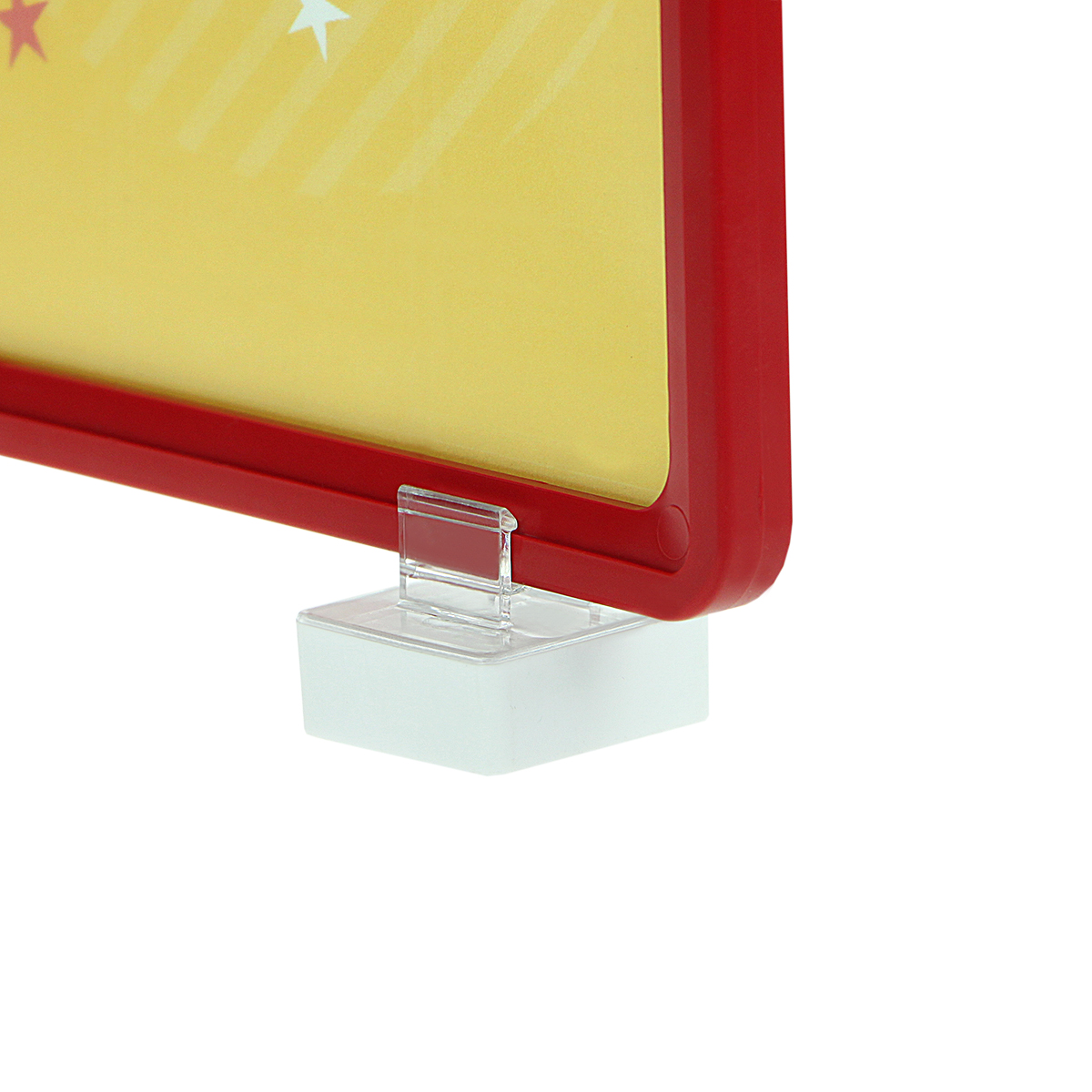 Стойка на магнитах MAGNET-90 с рамкой PF-A4, цвет красный