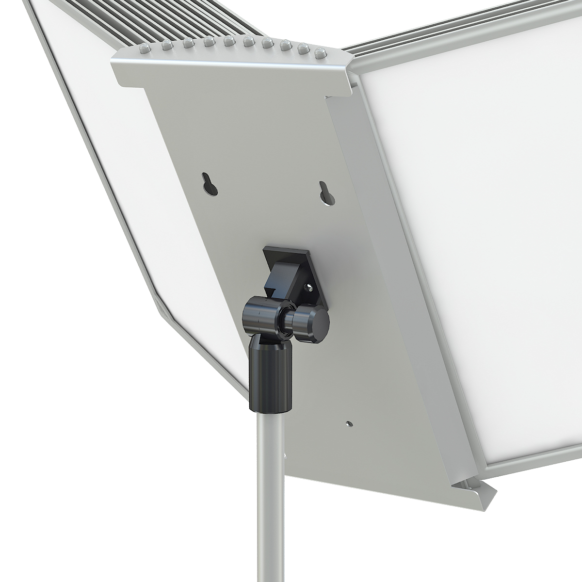 Перекидная системна напольная INFOLINE-F-10 с серыми рамками А4