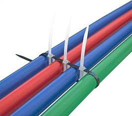 Хомут затягивающийся нейлоновый LS-FLEX-400 (фасовка 100 шт.)