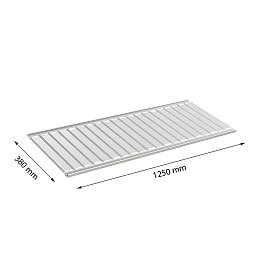 Полка роллерной системы FR-SHEET 1250х380 мм