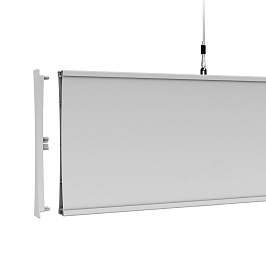 Заглушка PRICEBOARD END A5, цвет серый