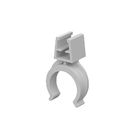 Клипса JOKER CLIP, цвет белый, диаметр 17,5 мм