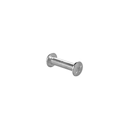 Винт полиграфический металлический 20 мм BINDING SCREW-20, цвет серебро