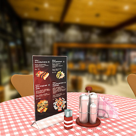 Подставка под меню с треугольным основанием ACR-MENU HOLDER A5