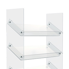 Винт полиграфический металлический 15 мм BINDING SCREW-15, цвет серебро