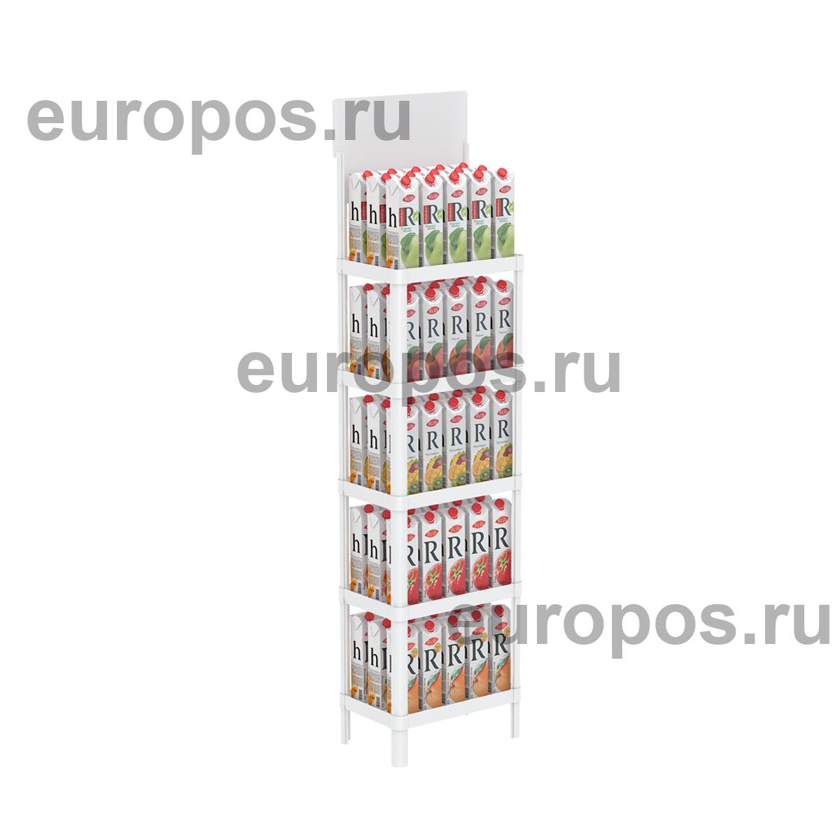 Пластиковый дисплей MINIFLEX, цвет белый