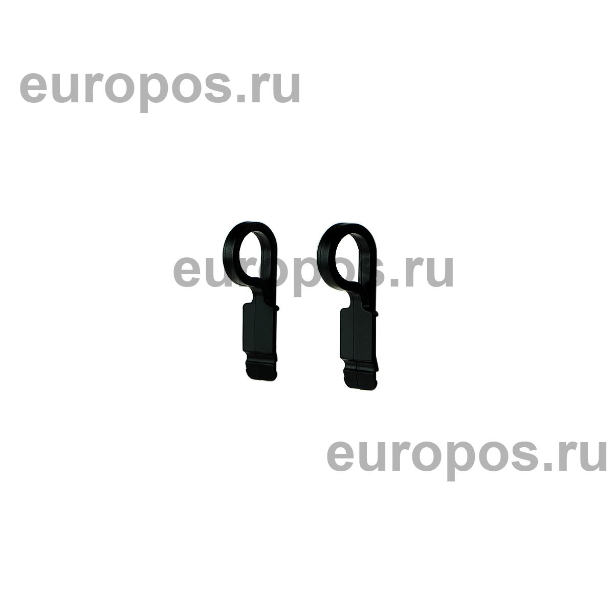 Петля для кассет цен PC HOOK, цвет черный