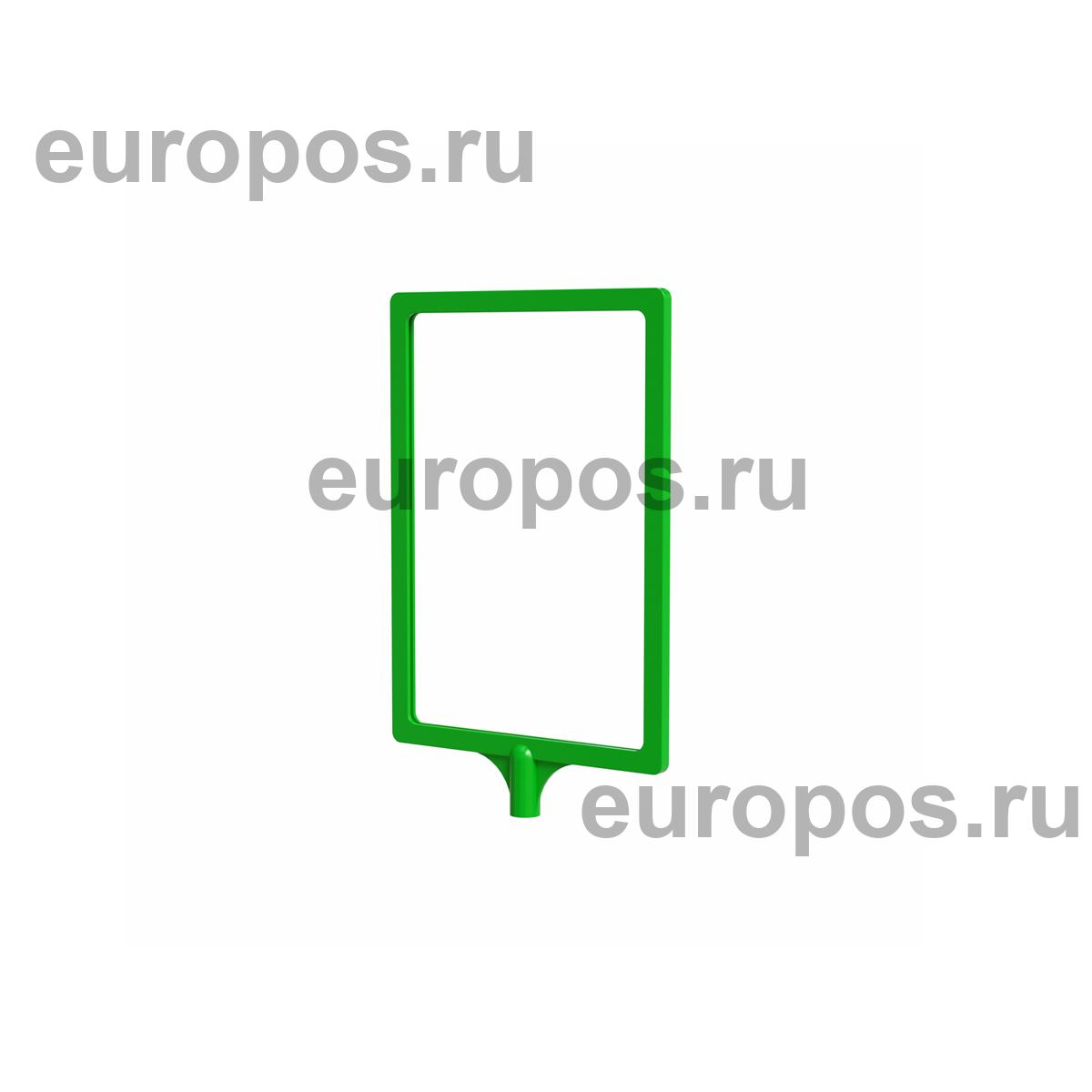 Рамка с интегрированным Т-держателем PFT-A5, цвет салатовый