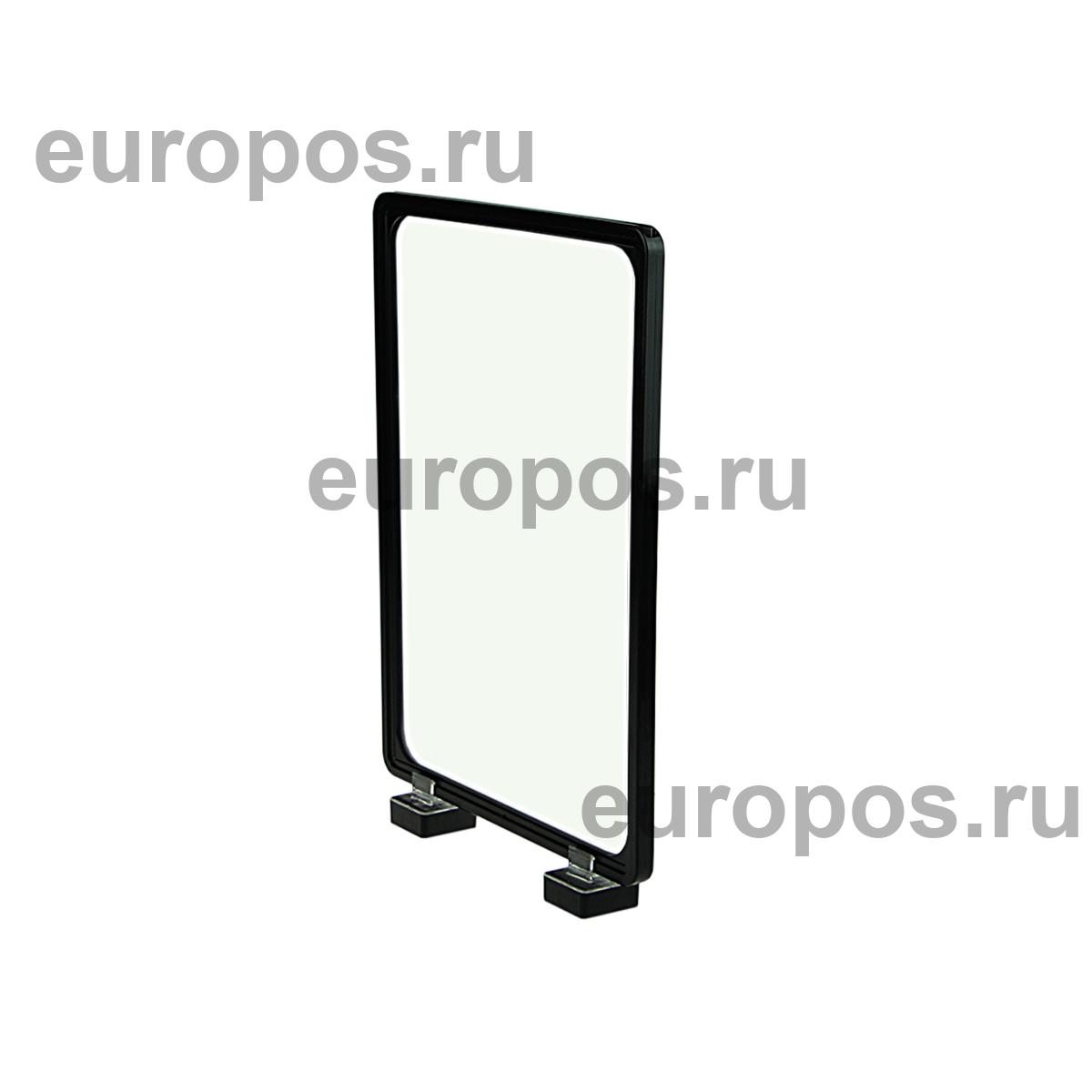 Стойка на магнитах MAGNET-90 с рамкой PF-A4, цвет черный