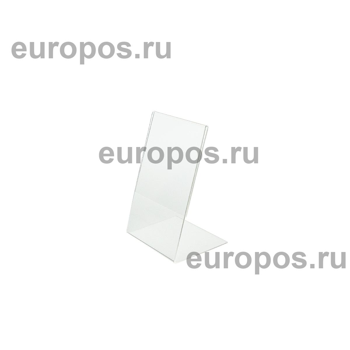 Подставка из акрила вертикальная ACR-PRICER A6