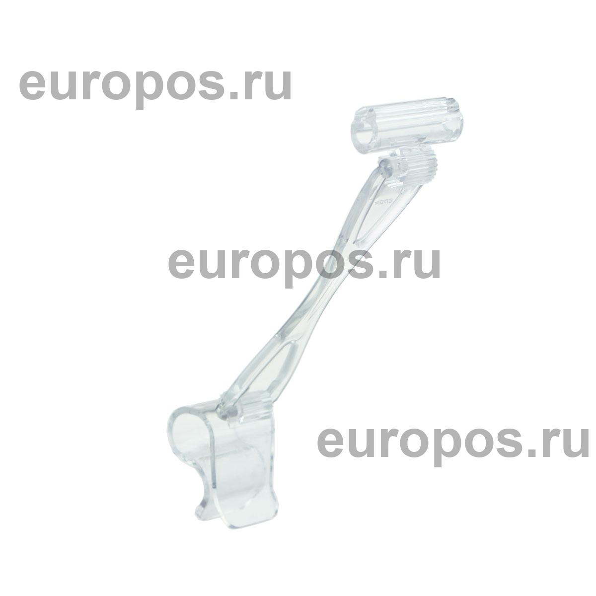 Ценникодержатель ДЕЛИ на край посуды DELI-SIDE-SET90, цвет прозрачный