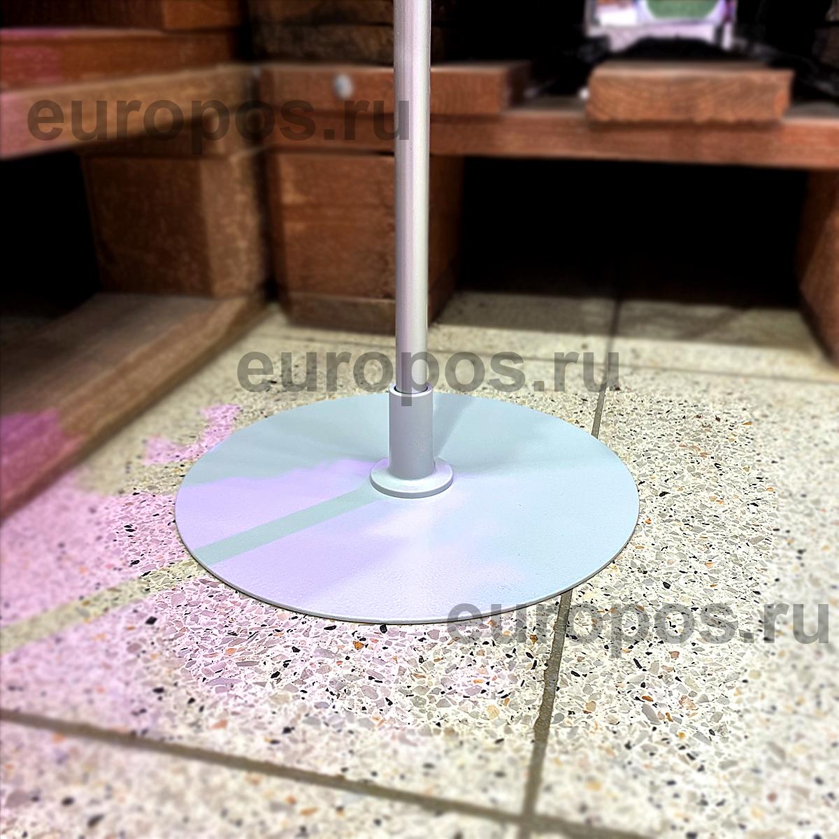 Подставка металлическая BASE-ML-ROUND цвет серый