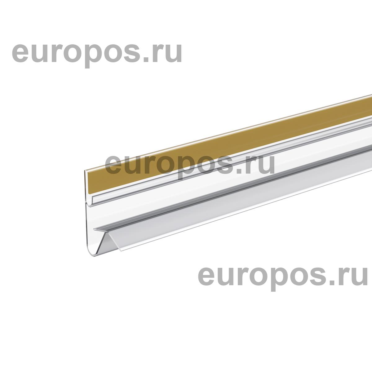 Профиль для создания угла наклона ANGLE-SUPPORT-U прозрачный, 988 мм