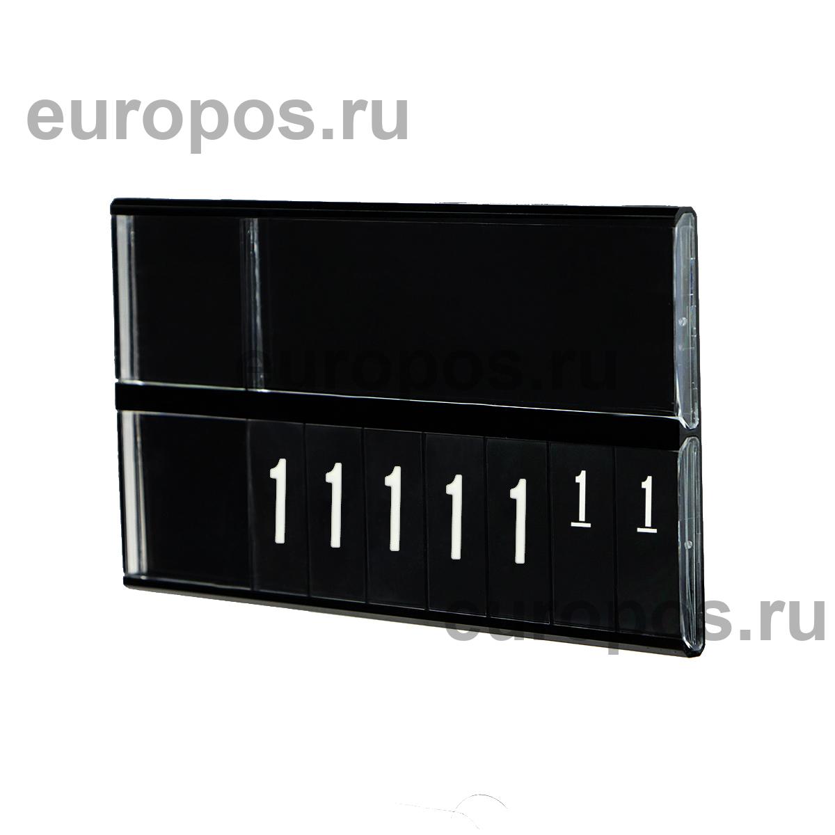 Кассета цен PC DIGIT-A7L, черные блокноты REGULAR, черная