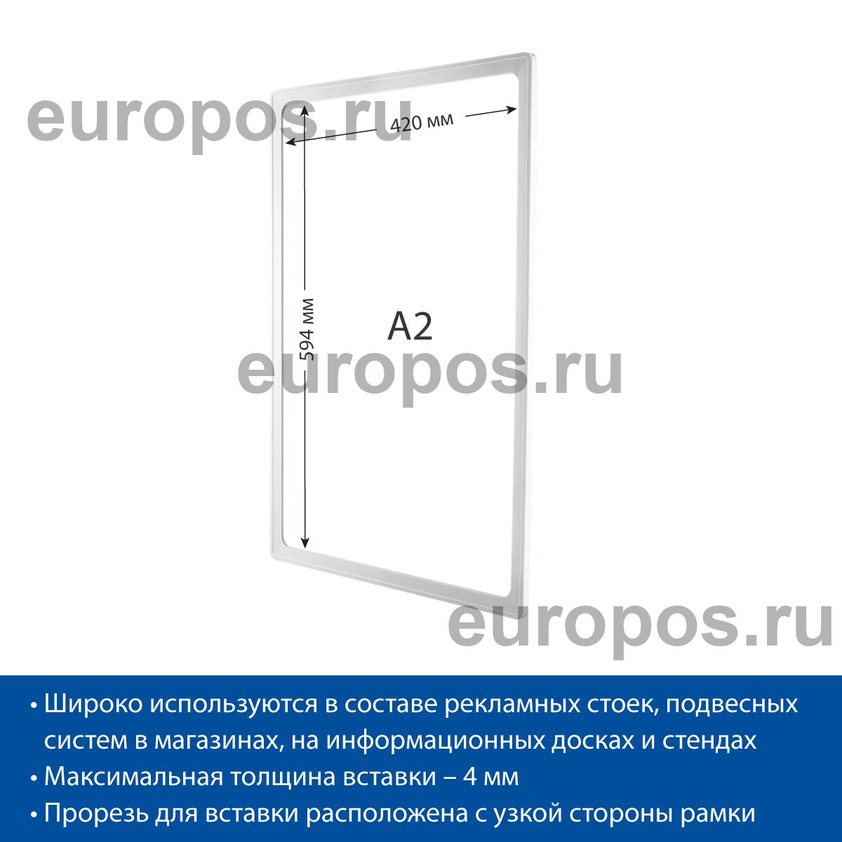 Рамка PF-A2, цвет белый