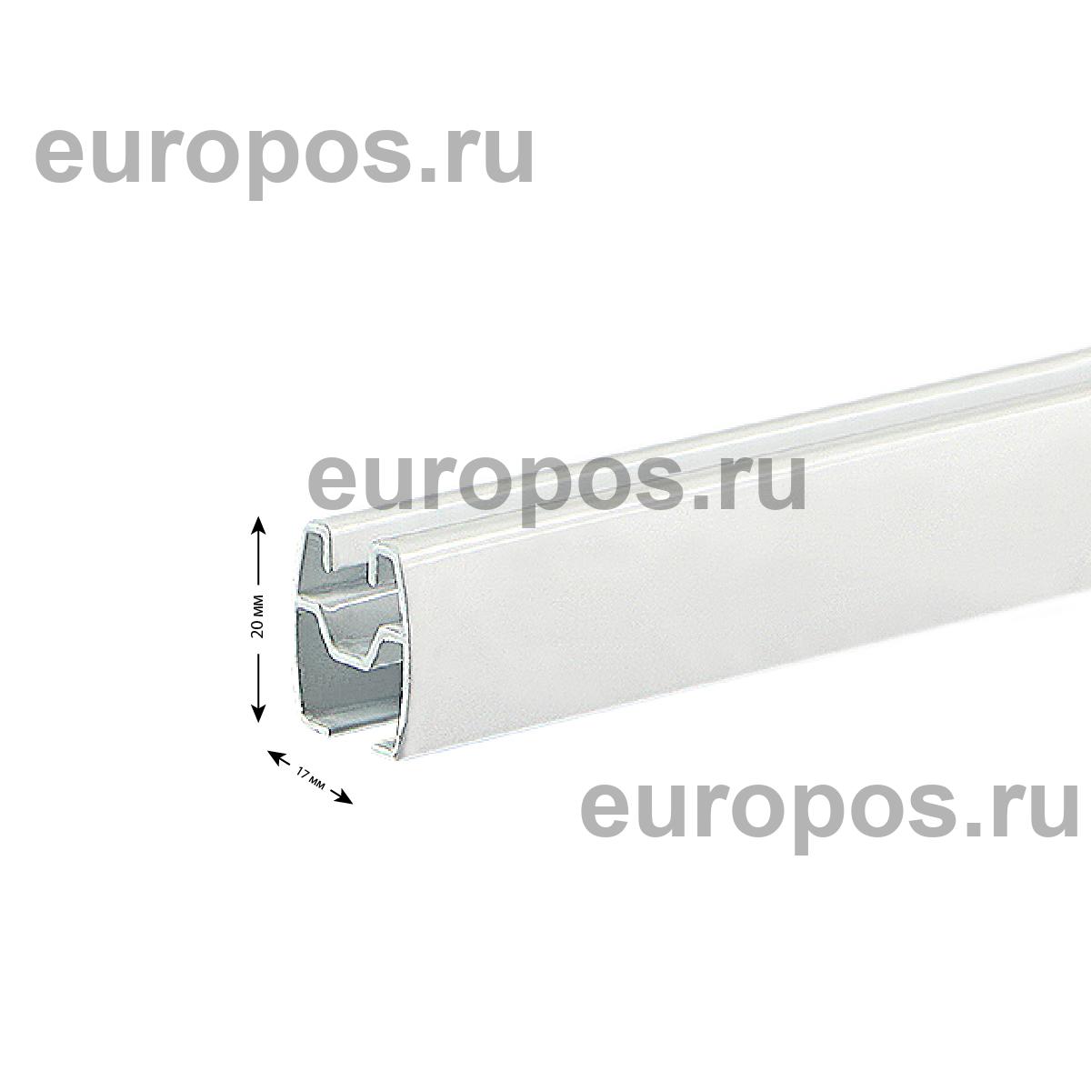 Профиль алюминиевый подвесной ECOTRACK-2000, белый