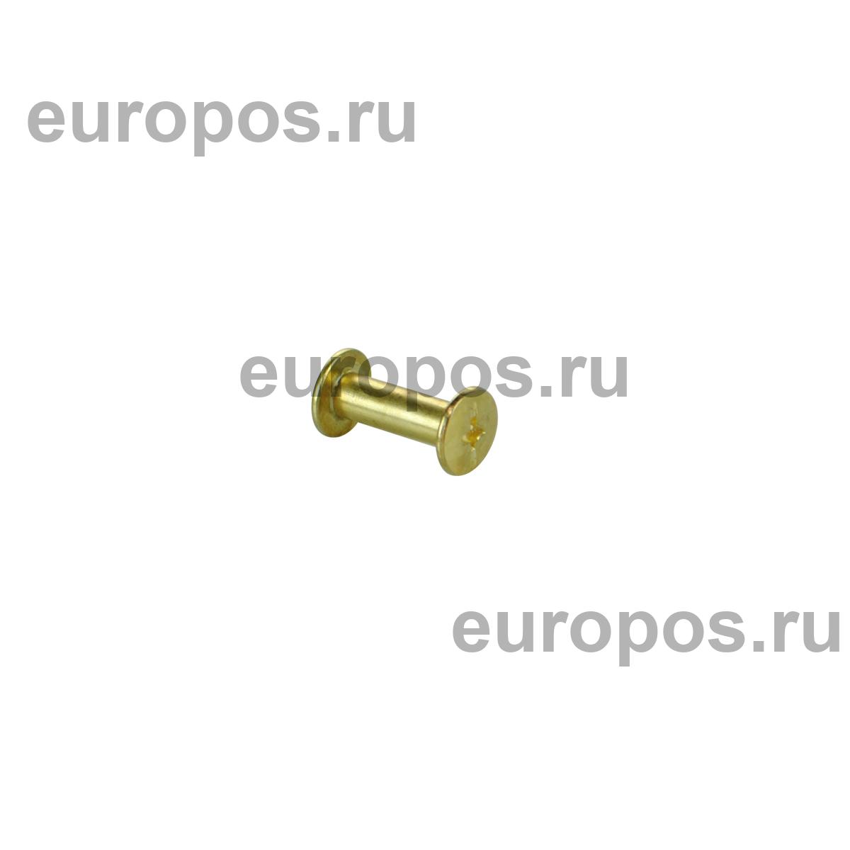 Винт металлический BINDING SCREW-15, цвет золото