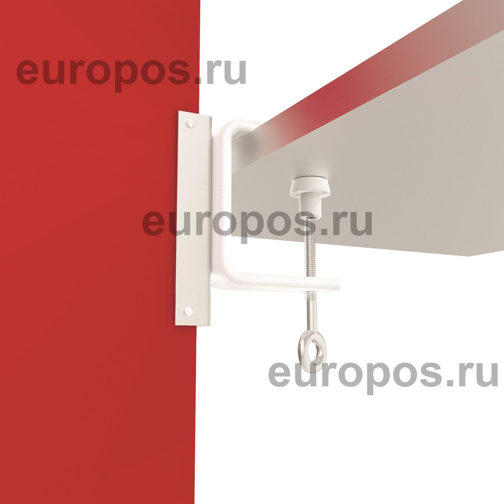 Струбцина CLAMP HOLDER-90 с вертикальным П-держателем вывесок