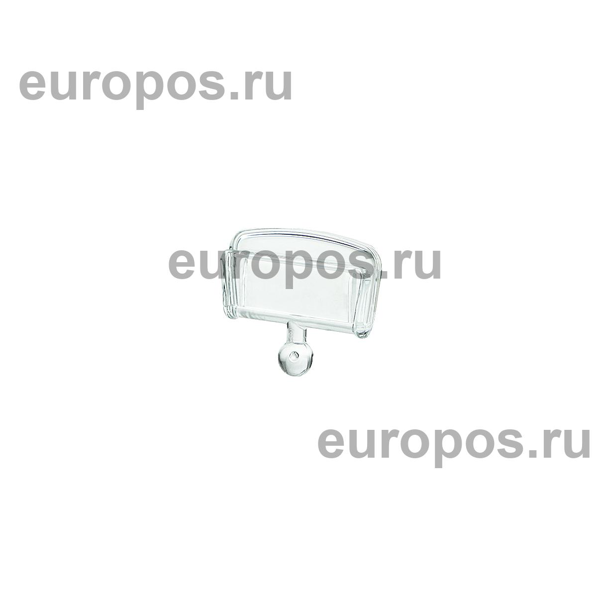 Держатель CARDHOLDER-VL, 38 мм, цвет прозрачный