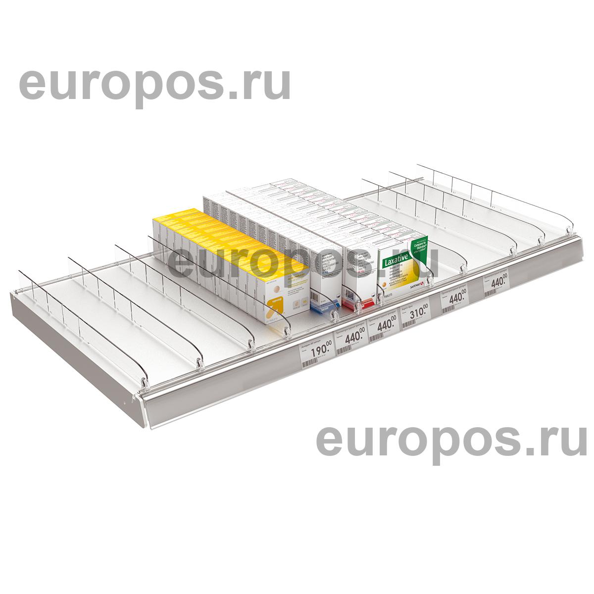 Разделитель высотой 30 мм DIV30-B длина 185-385 мм