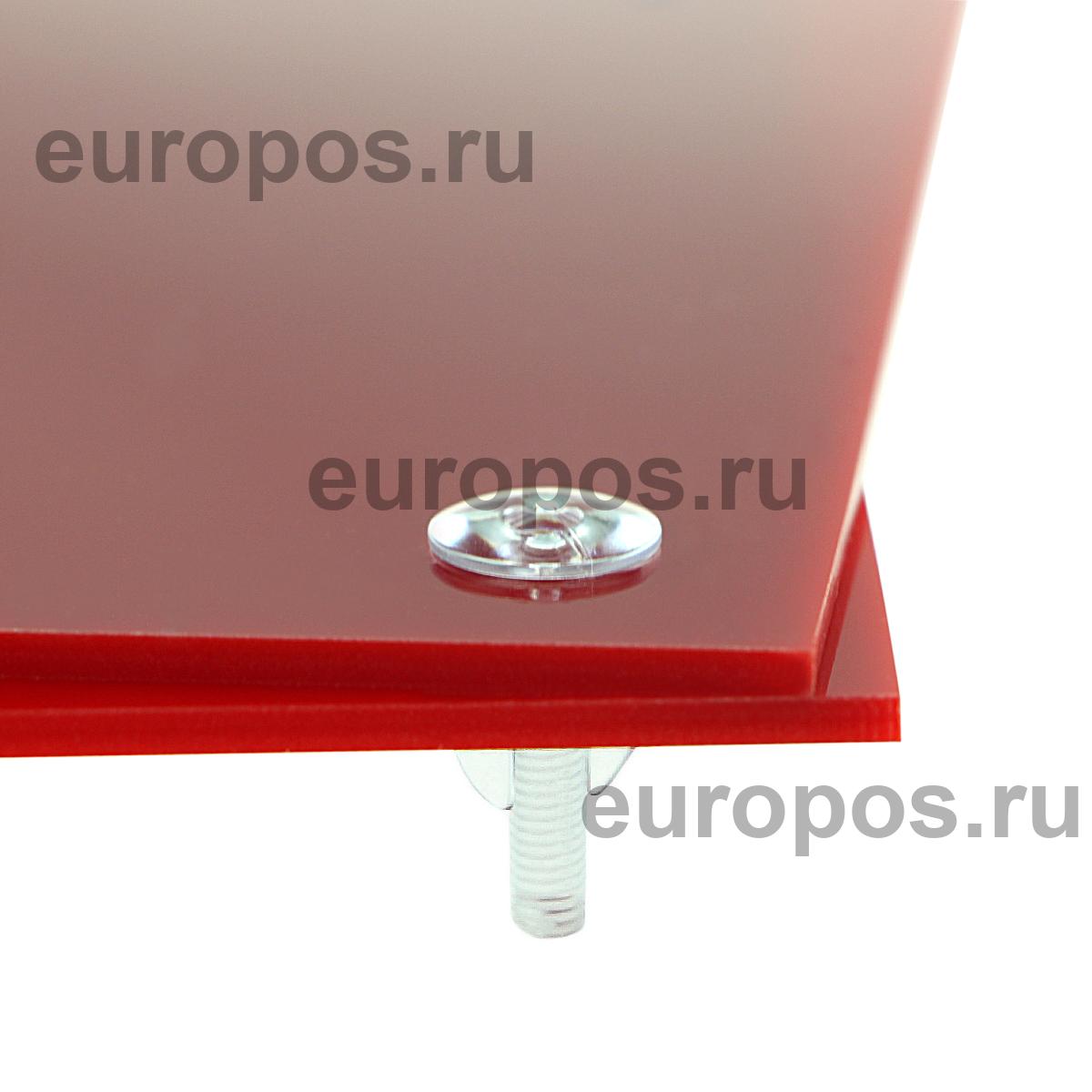 Винт и гайка с ушками VIKING SCREW-25, цвет прозрачный