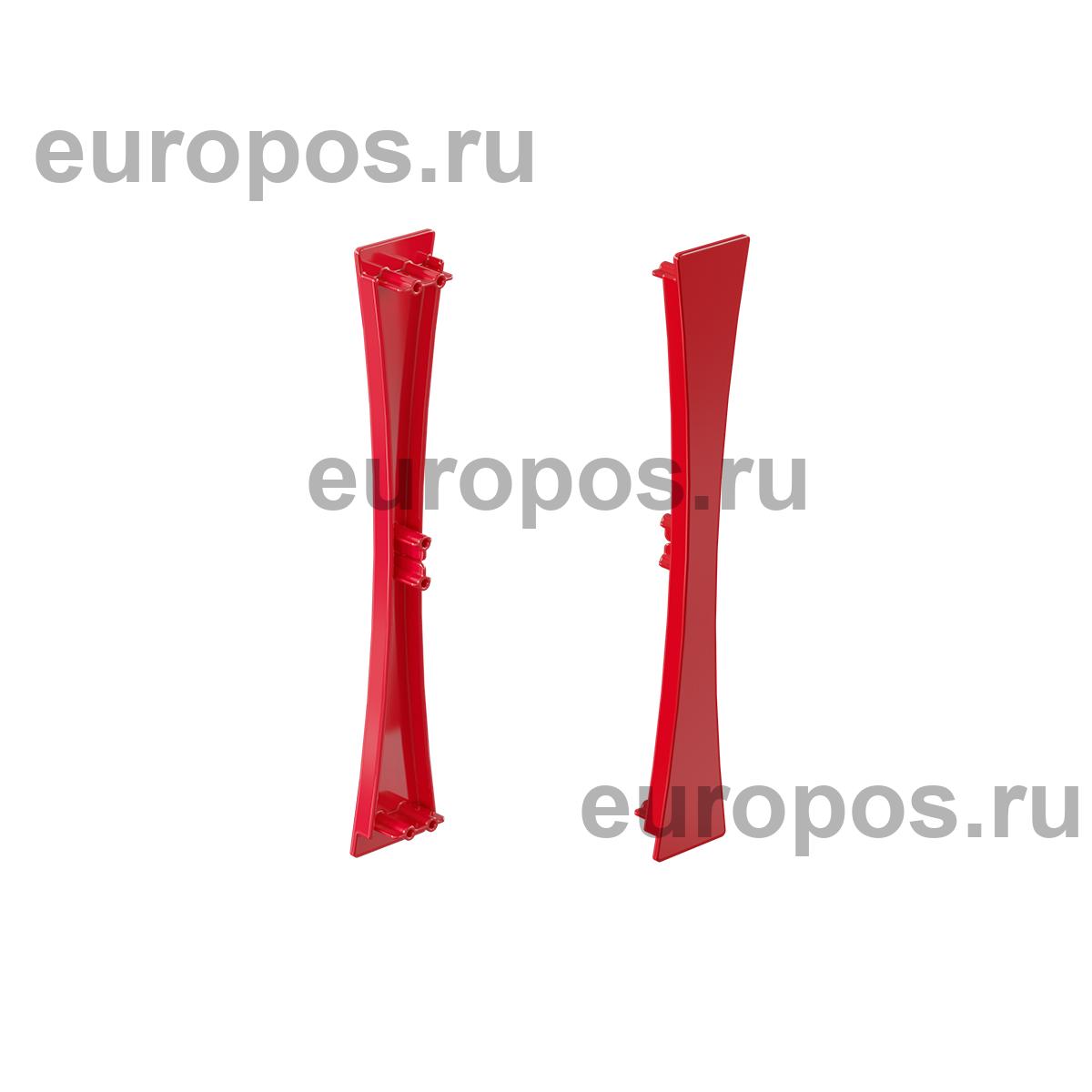Заглушка PRICEBOARD END A5, цвет красный