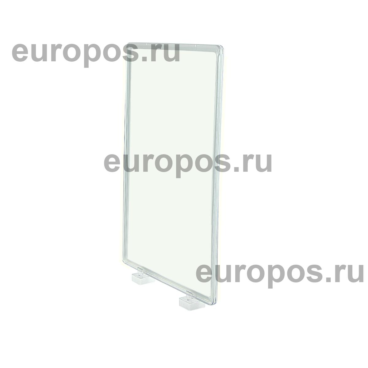 Стойка на магнитах MAGNET-90 с рамкой PF-A3, цвет прозрачный