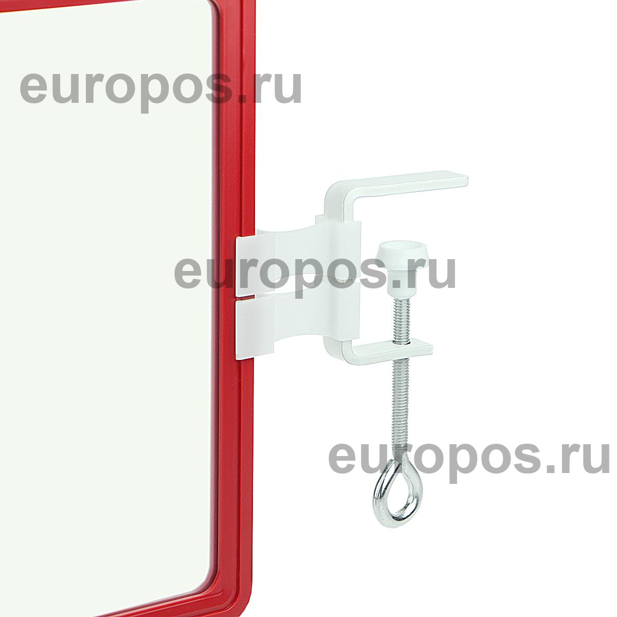 Комплект на струбцине FIX-SW с рамкой PF-A5, цвет красный