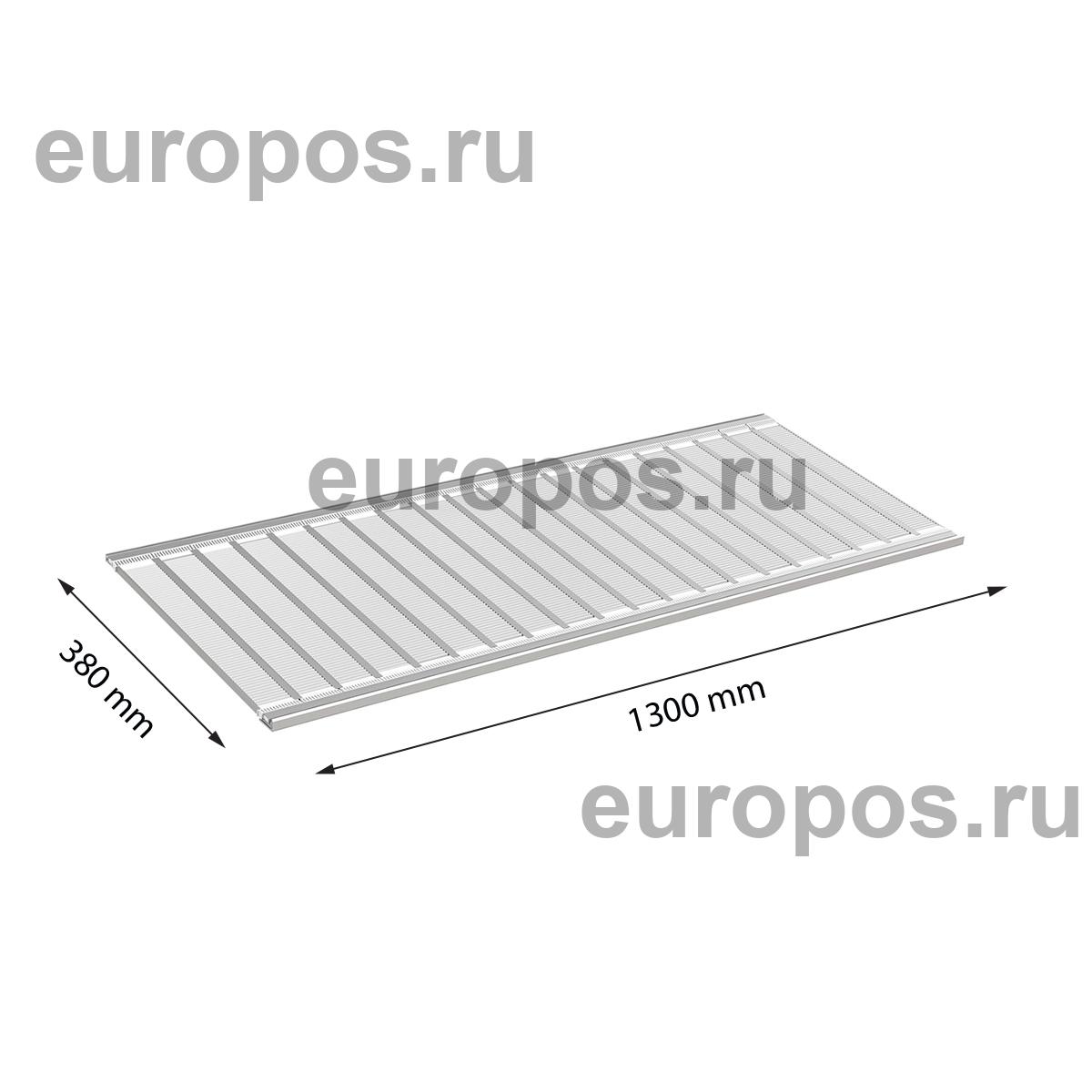 Полка роллерной системы FR-SHEET 1300х380 мм