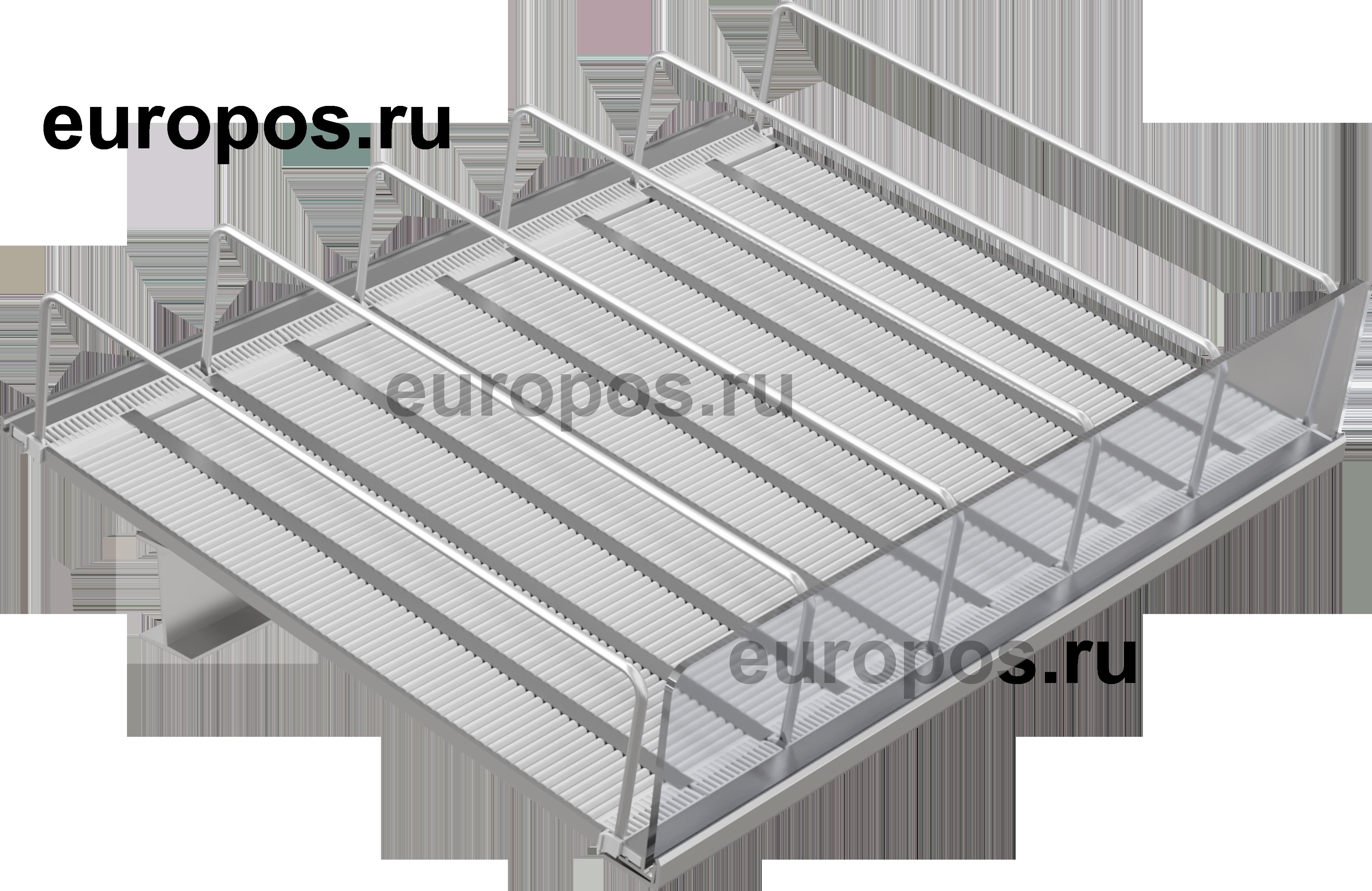 Разделитель металлический MET-DIV80, 380 мм