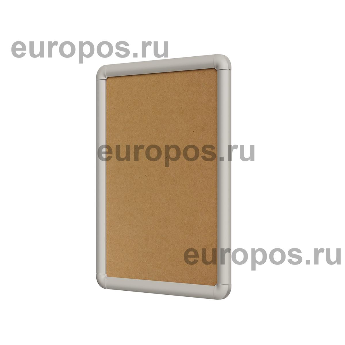 Клик-рама пластиковая PCF-25 A3 с закругленными углами
