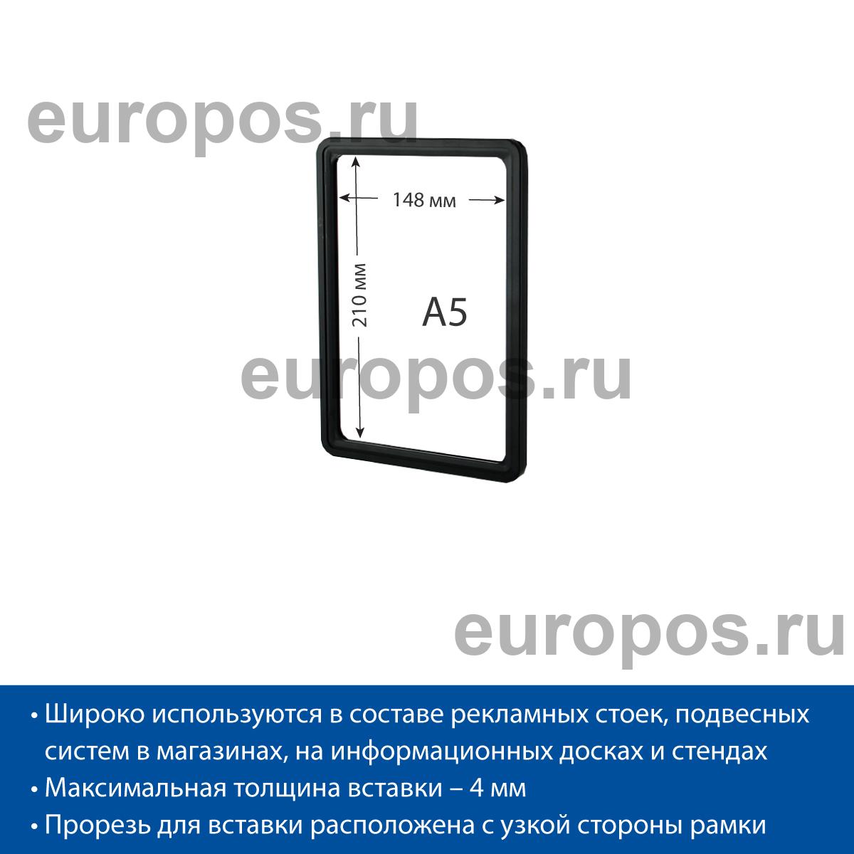 Рамка PF-A5, цвет черный
