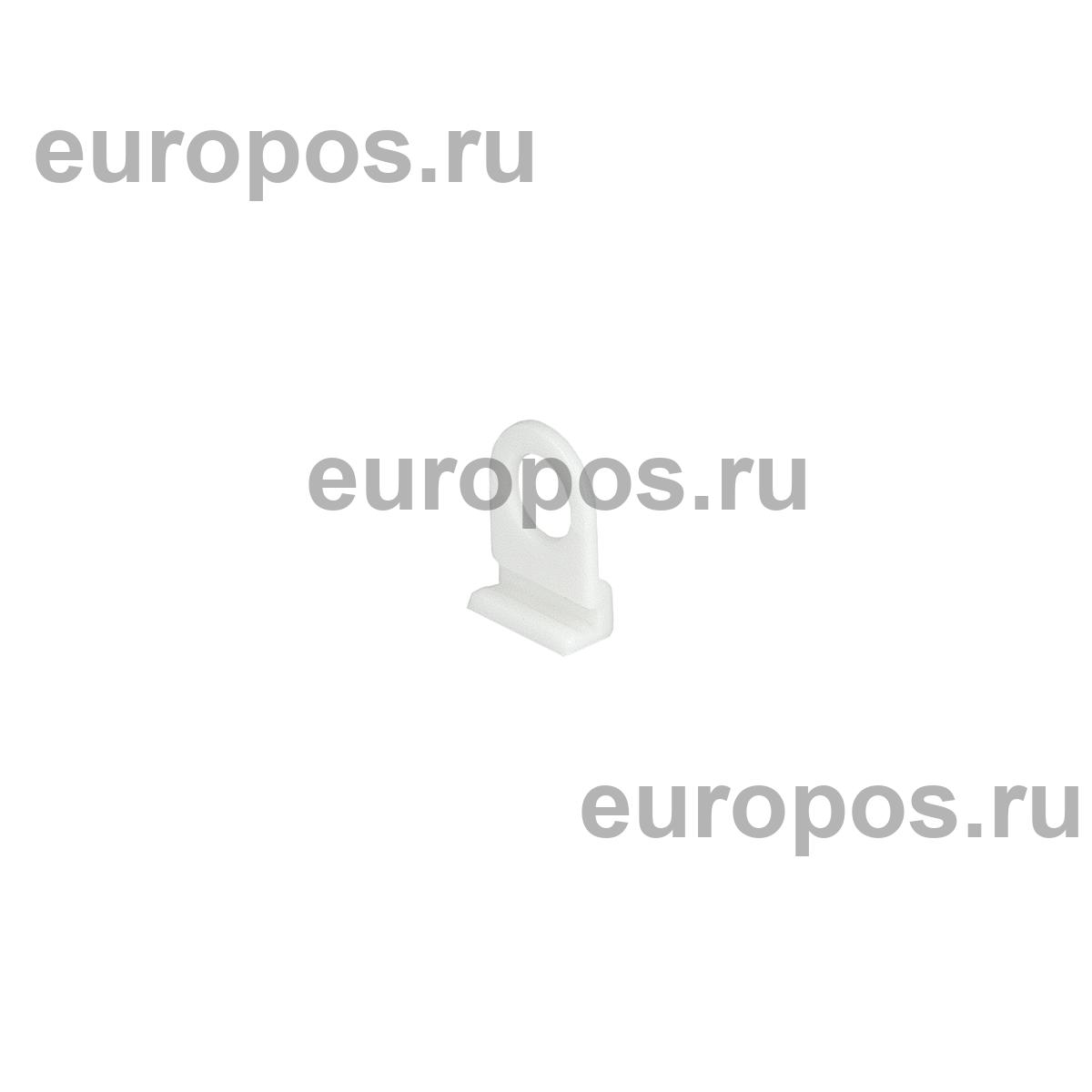 Петля для подвешивания пластикового профиля CLICKER HOOK, цвет белый
