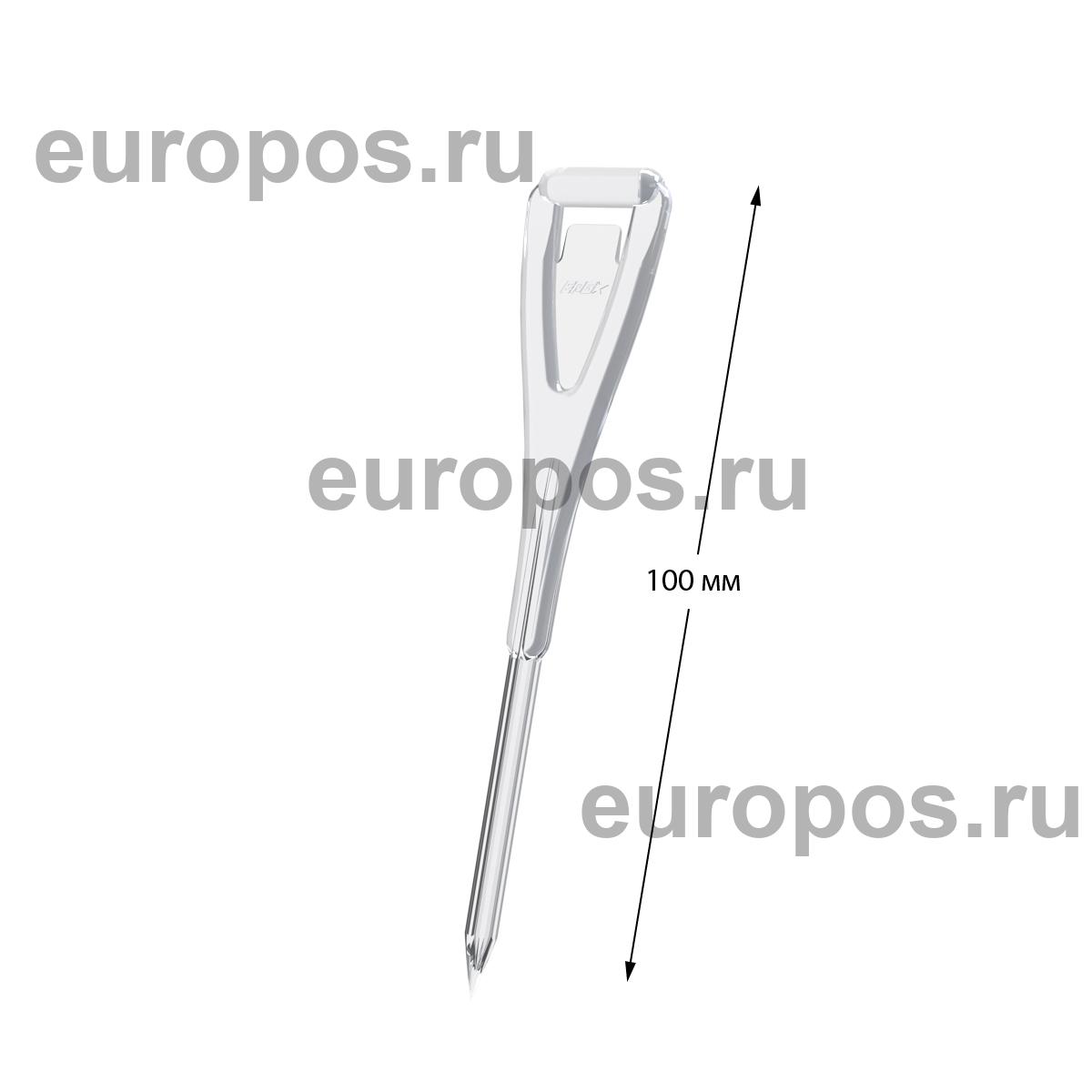 Иголочка пластиковая DELI-STICK, цвет прозрачный