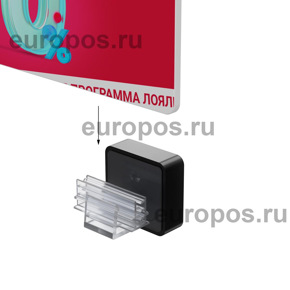 Магнитный держатель MAGNET-SGT-00 под углом 0° к поверхности, цвет черный