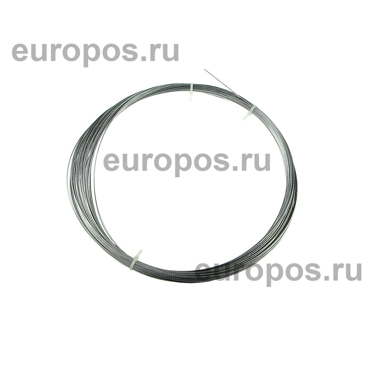 Трос стальной для подвешивания WIRE, намотка 50 м