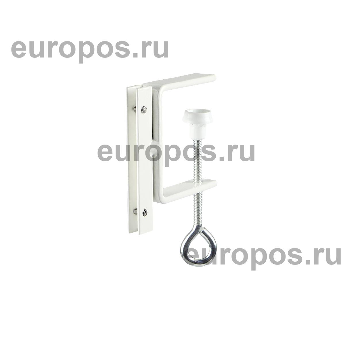 Струбцина CLAMP HOLDER-90 с вертикальным П-держателем вывесок