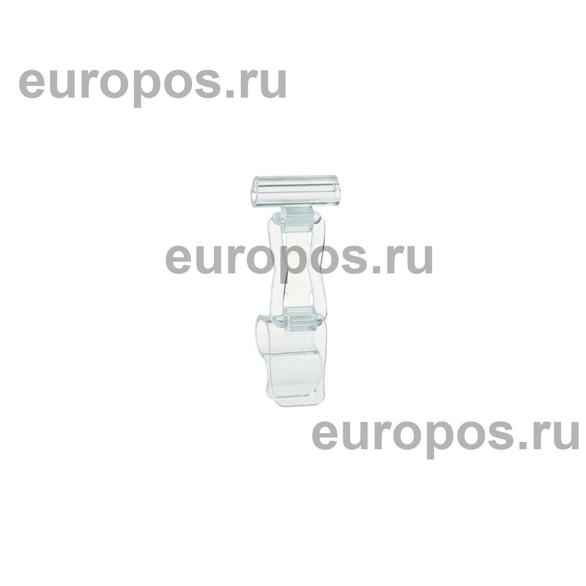 Ценникодержатель ДЕЛИ на край посуды DELI-SIDE-SET40, цвет прозрачный