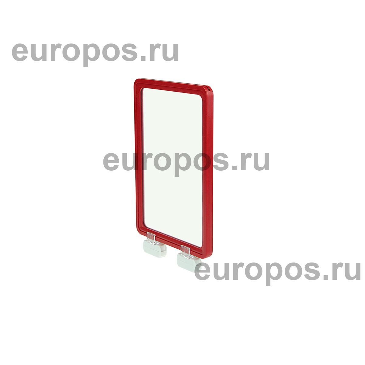 Стойка на магнитах MAGNET-MINI с рамкой PF-A5, цвет красный