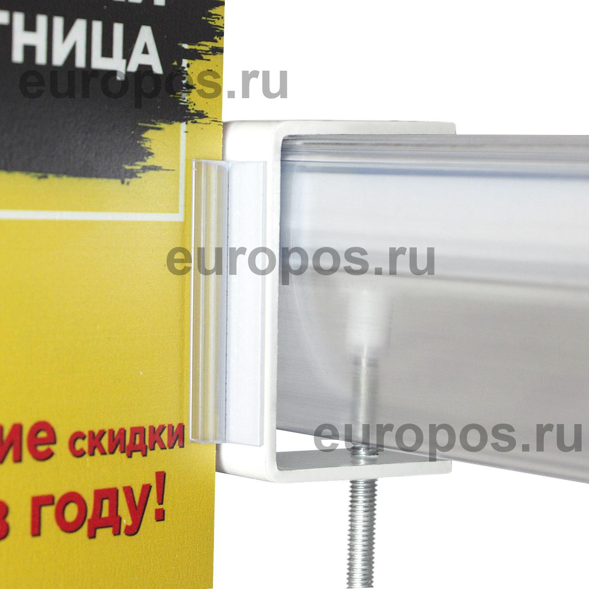 Струбцина SUPERGRIP CLAMP с держателем вывесок SGT 25х55 (10 шт. в упаковке)