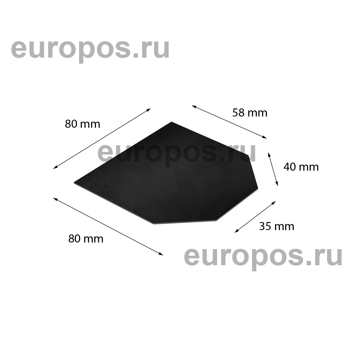 Меловая табличка 80х80