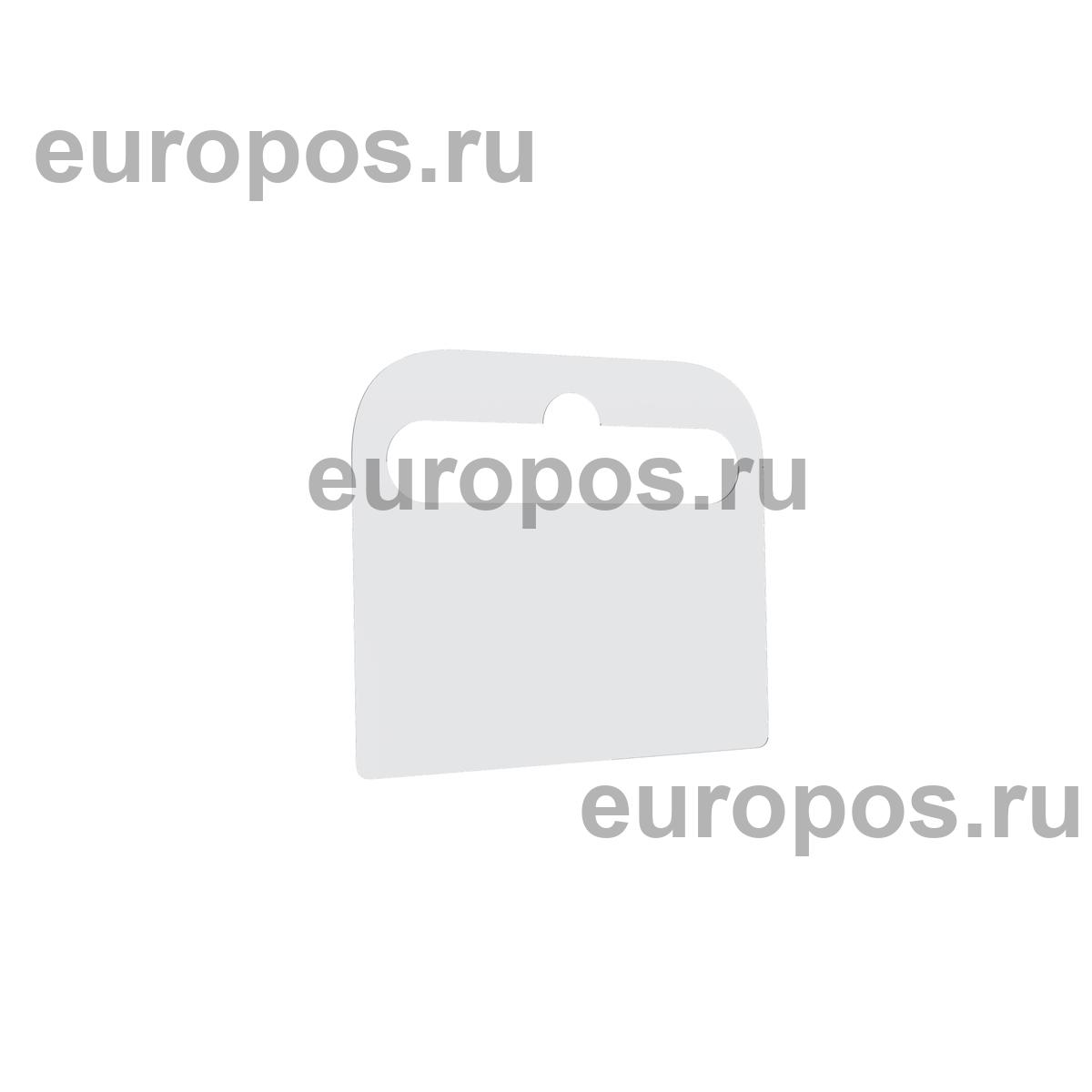 Крючок-вешалка самоклеящийся HANG TAB-4, цвет прозрачный