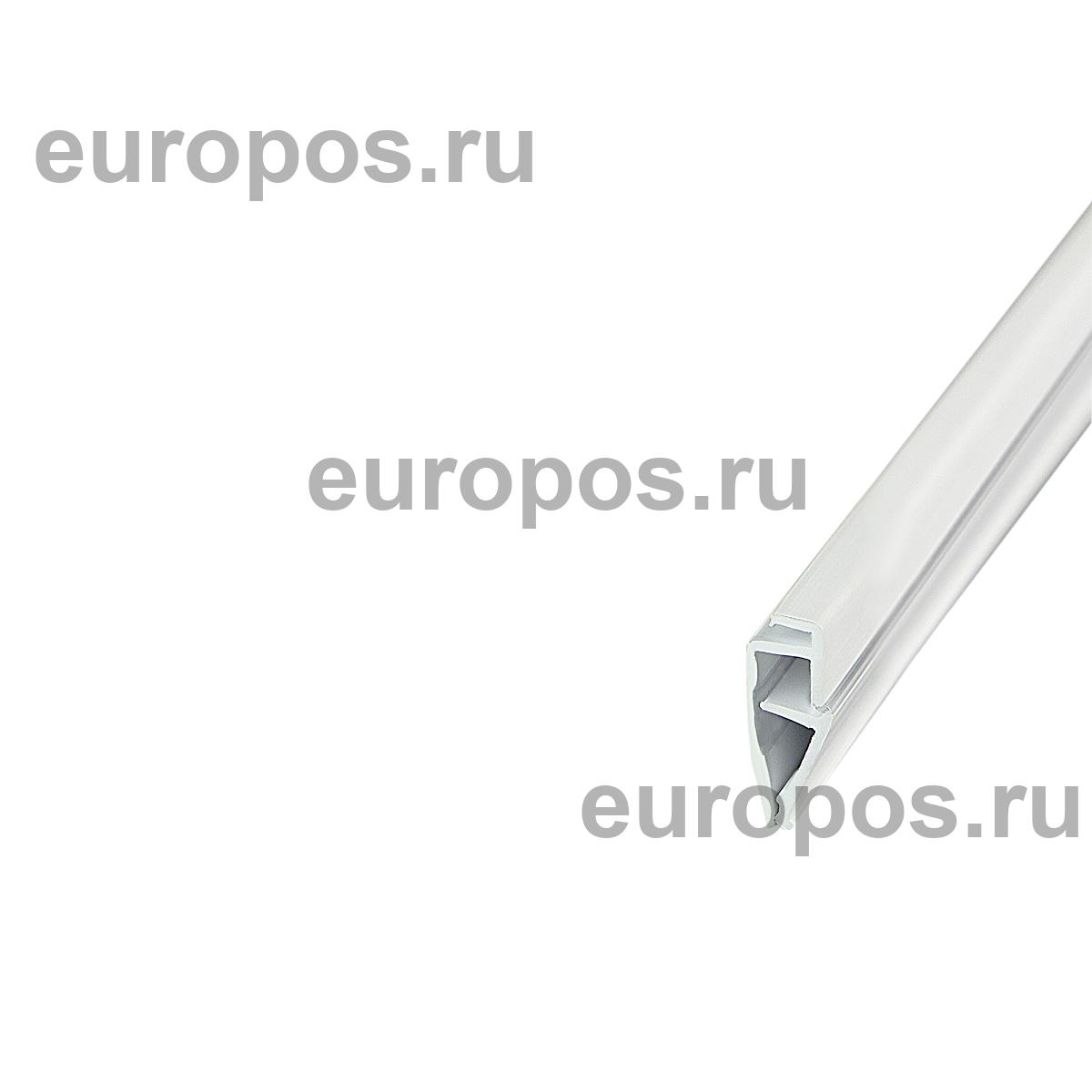 Профиль пластиковый защелкивающийся для плакатов CLICKER длина 1200 мм, цвет белый
