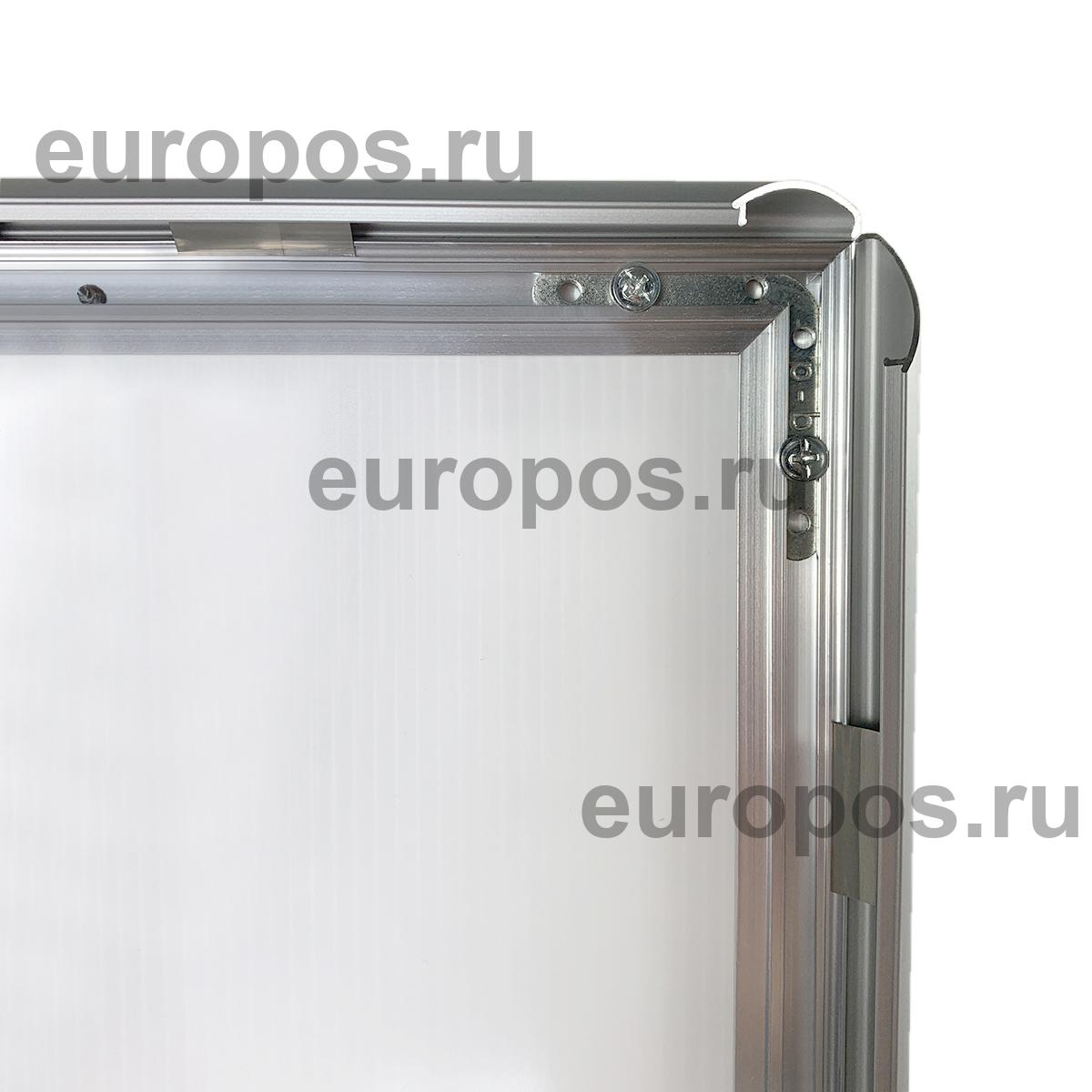 Рекламная стойка поворотная ALUSNAP-STAND, A4