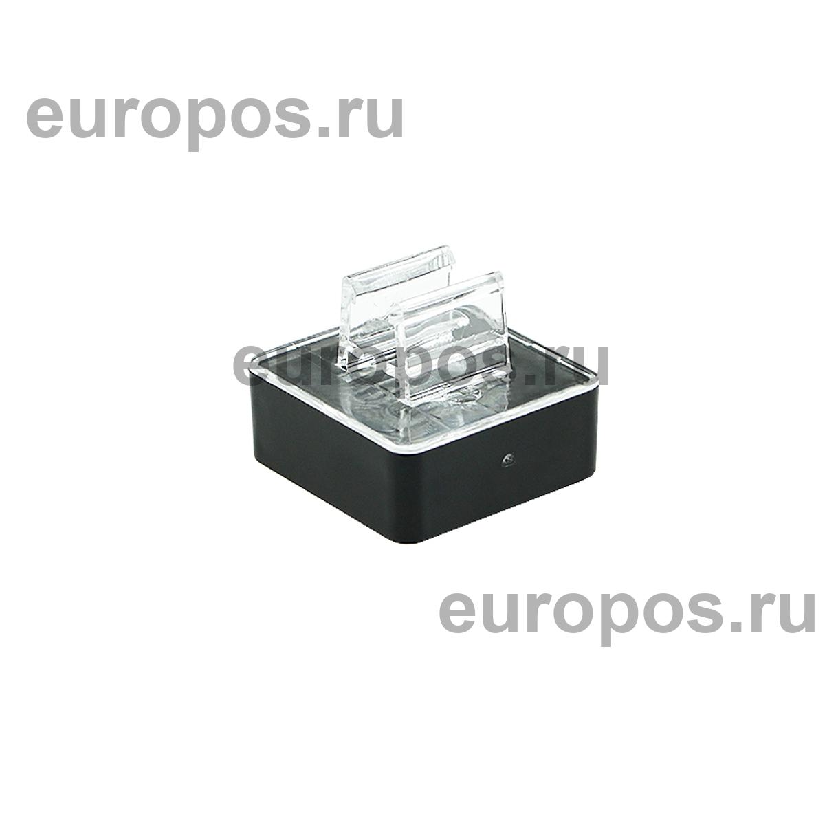 Держатель рамки магнитный под углом 90 градусов MAGNET-90, цвет черный