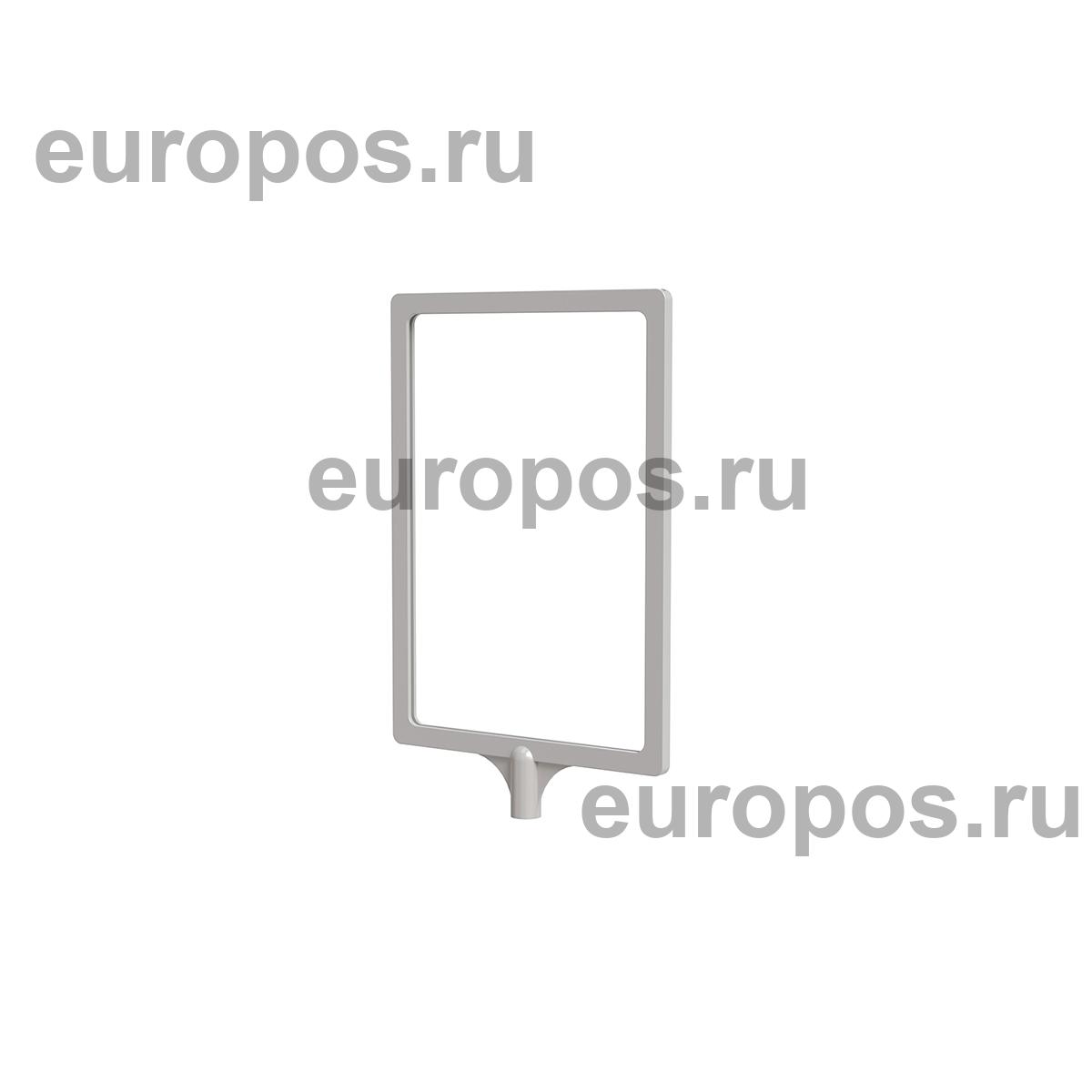 Рамка с интегрированным Т-держателем PFT-A5, цвет серый