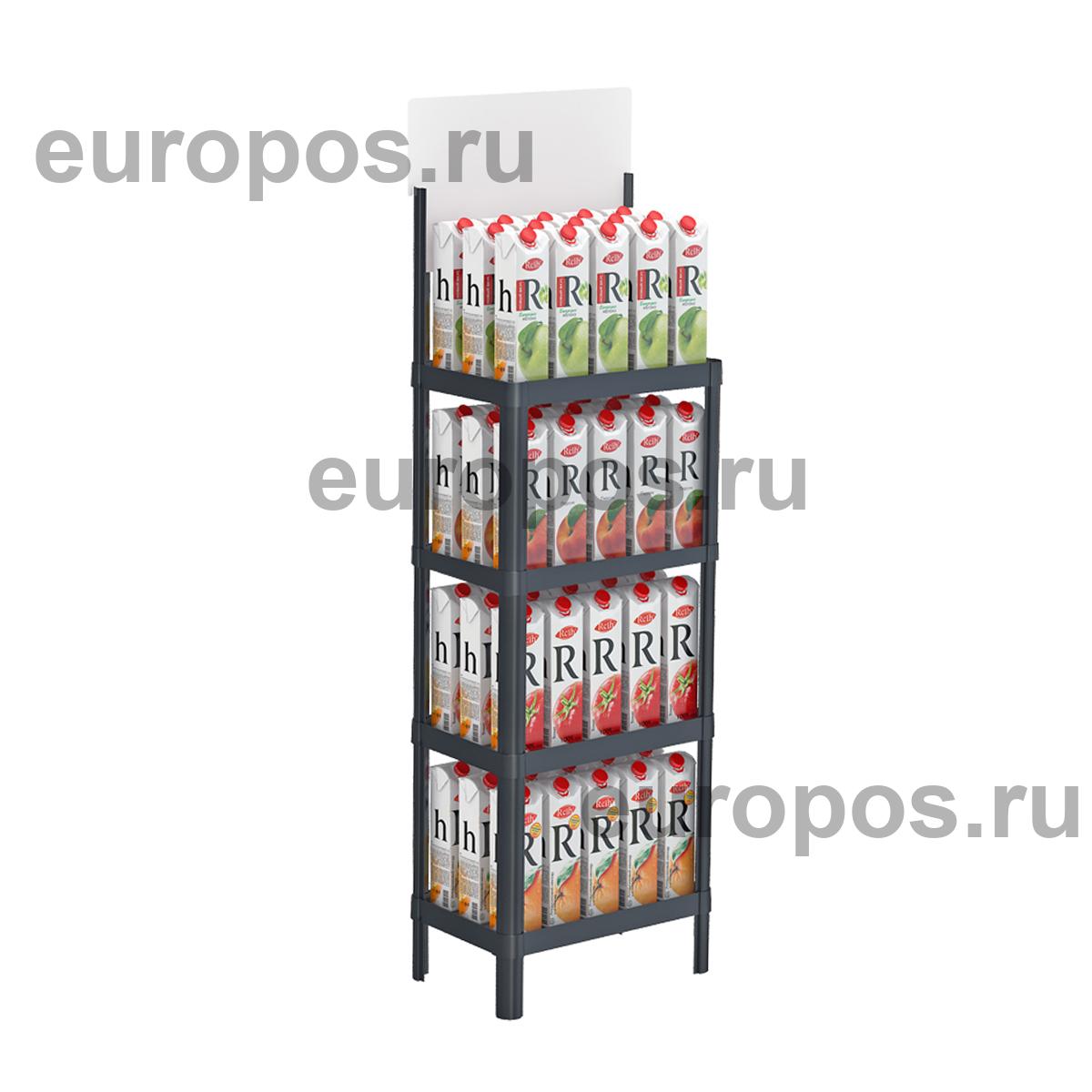 Пластиковый дисплей MINIFLEX, цвет черный