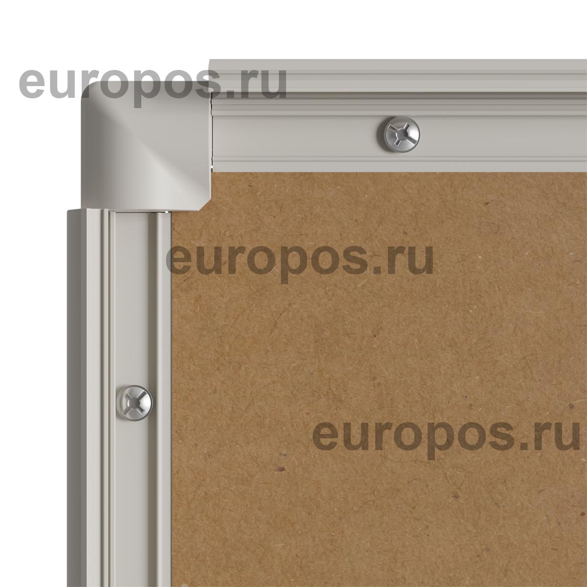 Клик-рама пластиковая PCF-25 A1 с прямоугольными углами