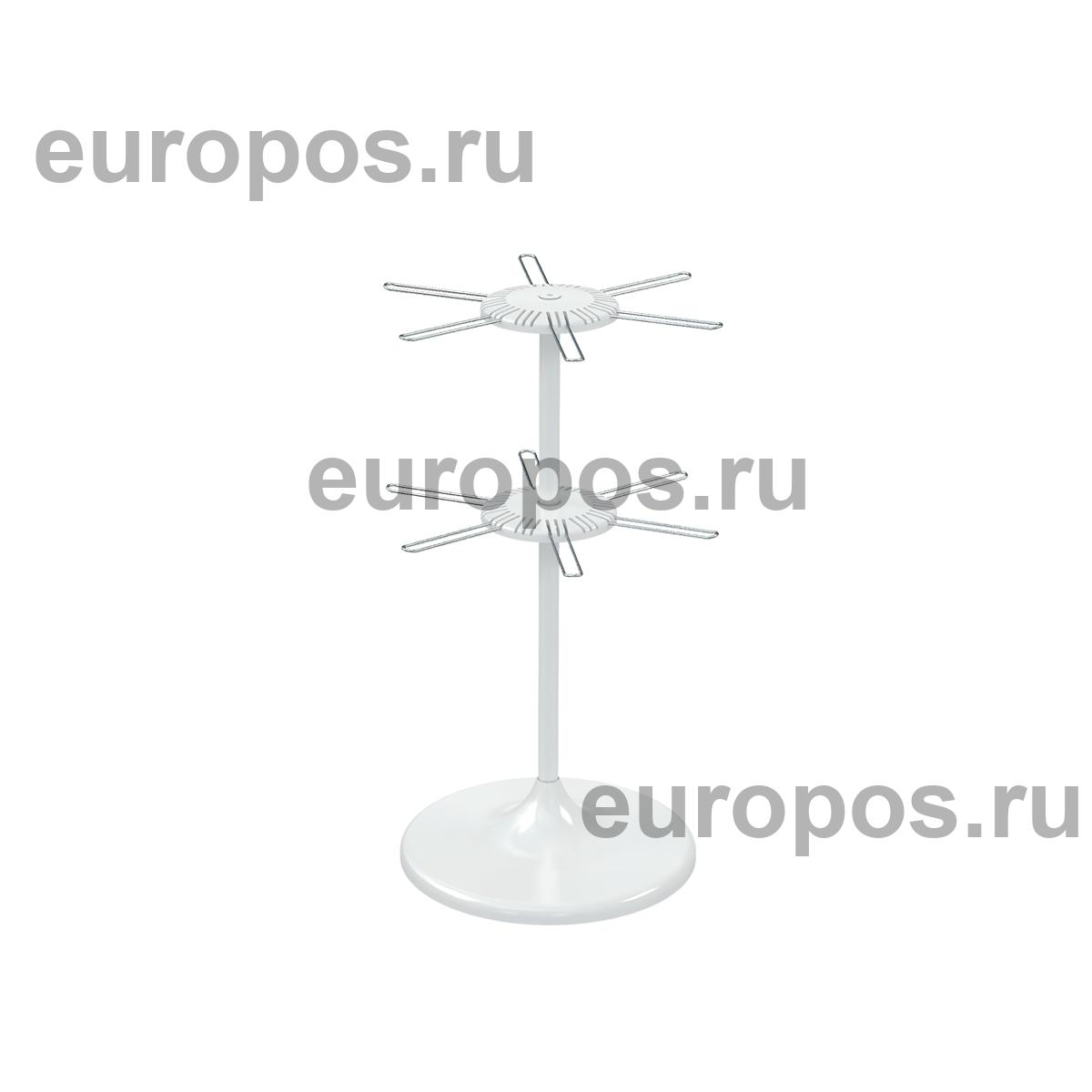 Дисплей UNIBOWL-HP-2, 12 крючков, белый