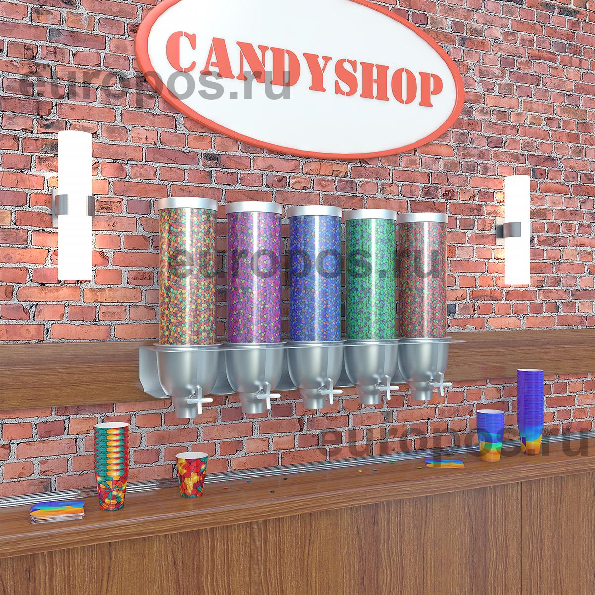 Гравитационный диспенсер CANDYPIPE
